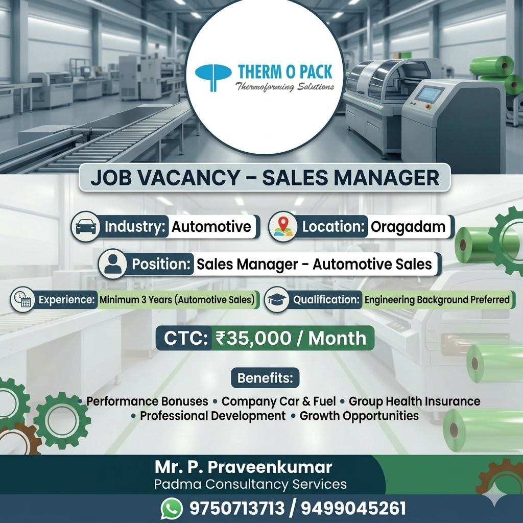 Thermopack(Sales Manager)